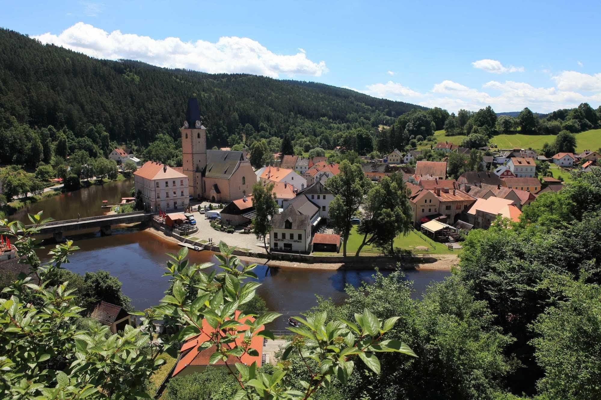 Hotel U Martina - Kocabka Rožmberk nad Vltavou المظهر الخارجي الصورة