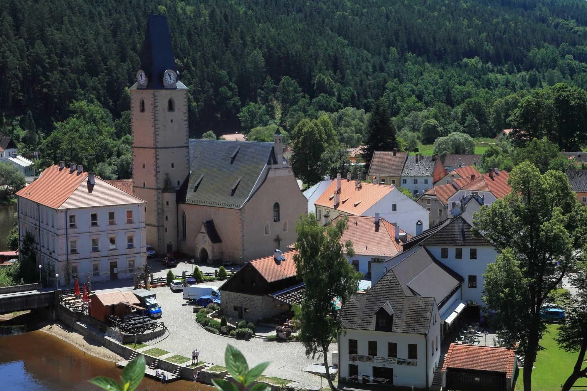 Hotel U Martina - Kocabka Rožmberk nad Vltavou المظهر الخارجي الصورة