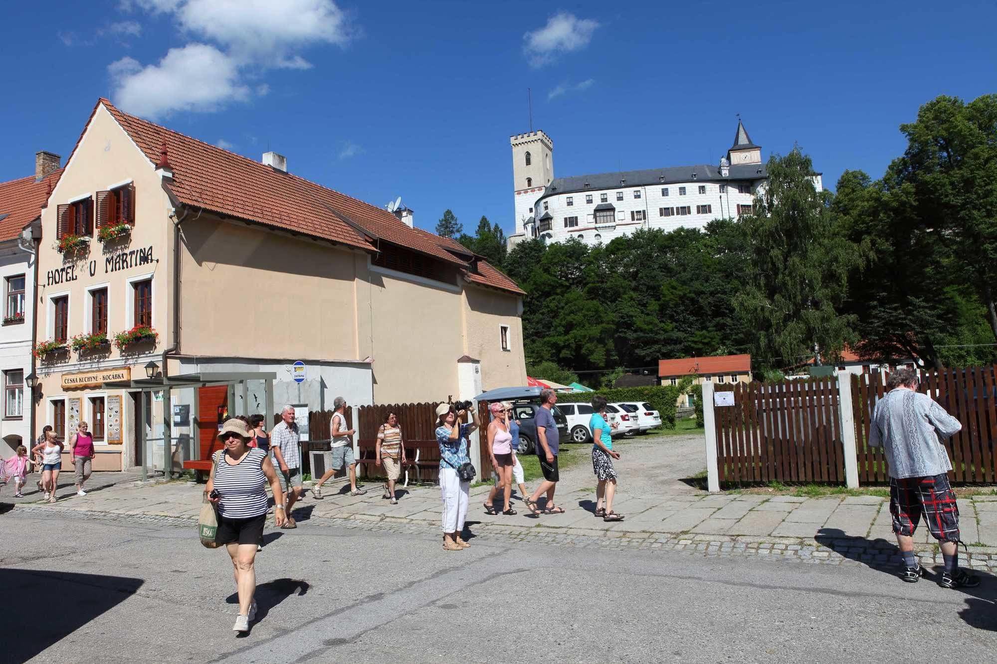 Hotel U Martina - Kocabka Rožmberk nad Vltavou المظهر الخارجي الصورة